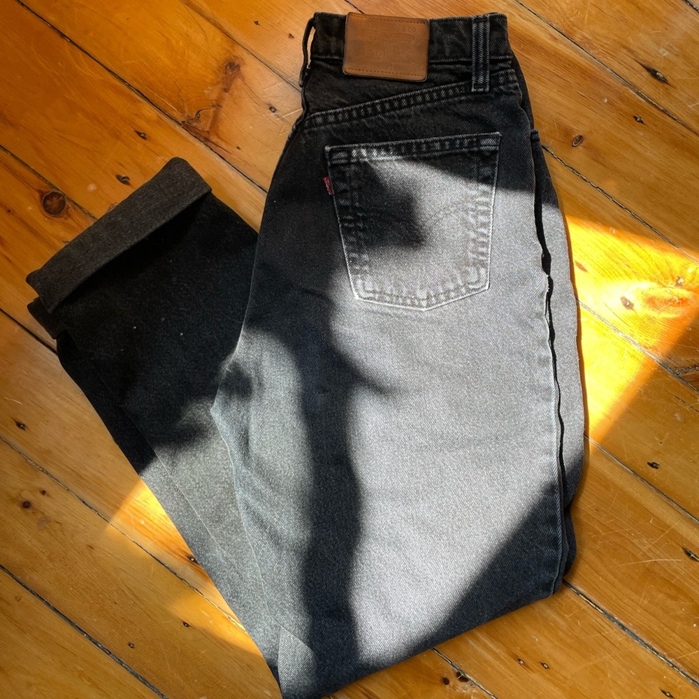 Black Vintage Levi’s 531 Jeans